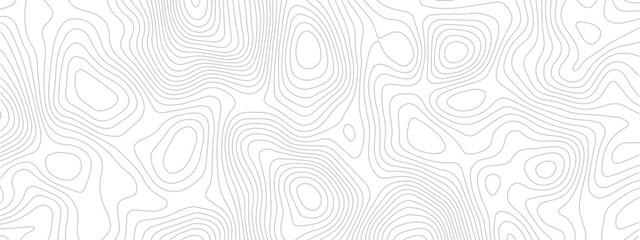 Contemporary Abstract Topographic Map with Geometric Lines and a Clean Modern Grid Layout on a White Background
