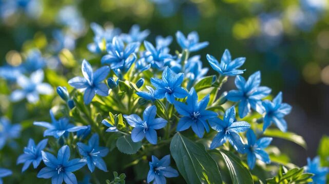 Detailed view of flowers