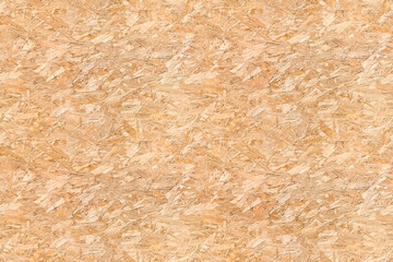 OSB Oriented strand board wood house seamless background texture – pattern of flat fibreboard building panel from wooden chip material used in construction of floor, roof and walls.