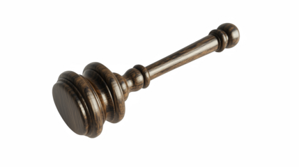 Wooden Judge's Gavel