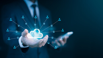 Cloud Computing Network: Secure Data Storage & Sharing for Business, Collaboration, Technology Solutions