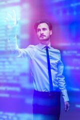 Neon Code Interaction