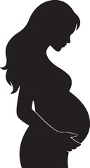 Maternity silhouette