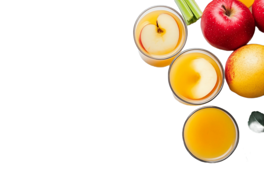 Healthy fruit-packed detox drink ready