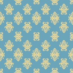 Damask seamless pattern 