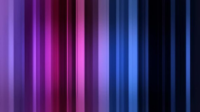 Abstract striped wallpaper features gradient colors of violet, purple and blue for a modern background