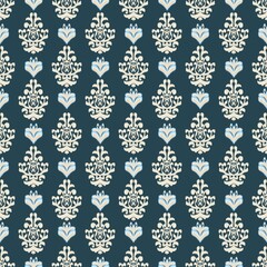 Seamstress damask pattern 