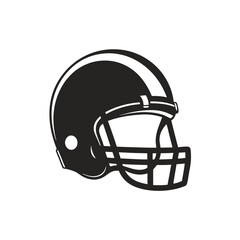 Rugby Helmet Vector art Design illustration
