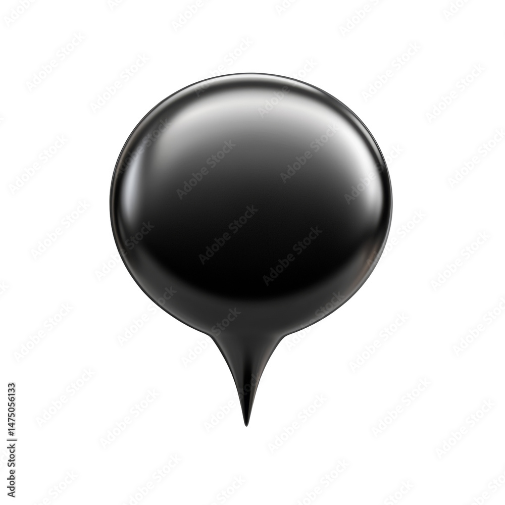 Poster sleek, reflective marker element with smooth gradient, a modern pinpoint design for innovative mappi