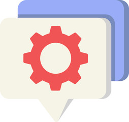 Setting Support Flat Icon
