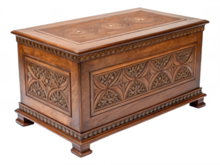 Blanket chest png wooden storage chest png vintage trunk png bedroom furniture png decorative box png transparent png