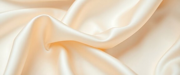 Obraz premium close up view of a white fabric