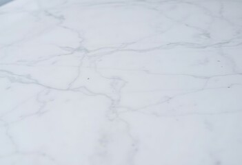 Obraz premium close up of a white marble counter top