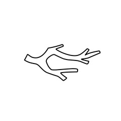 outline tree branches