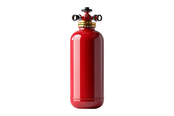 Fototapeta premium Gas cylinder isolated on transparent background 