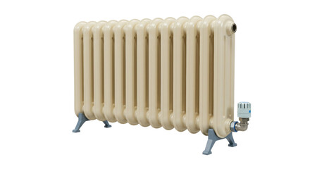 Isolated Cast Iron Radiator