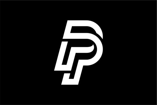 PP Connect Monogram Logo Design