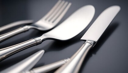 group of forks and spoons on a table