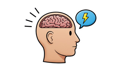 Isolated Brain Thinking with Lightning