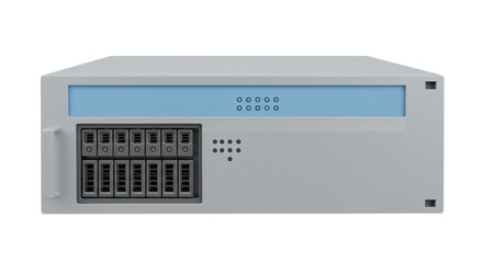 Isolated Server Rack Data Storage