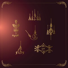 Khmer Yant traditional Cambodian ancient boran