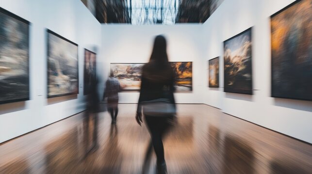 Blurry Art Gallery