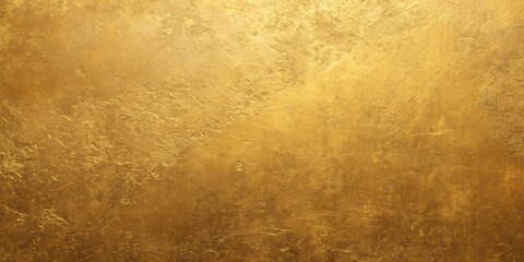 Grainy Gold Metal Abstract Background Banner &ndash; Matte Metallic Texture