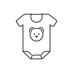 Baby care editable stroke outline icon