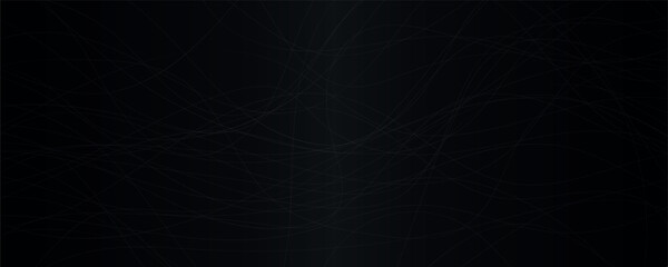 Abstract black background with lines. Elegant dark background