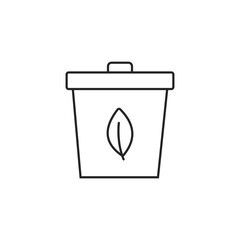 Ecology and environment line icon. Environment, sustainability, nature, recycle, renewable energy, eco-friendly, forest, wind power, green symbol and more.