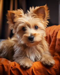 astarte.ai: Close-Up Portrait of a Happy Puppy
