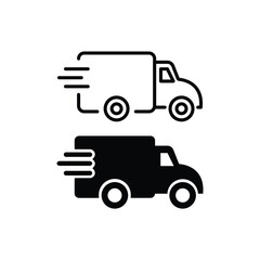 Delivery Icon Vector Design.