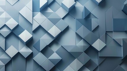 Obraz premium A blue and white squares of different sizes texture background