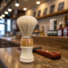 Luxury Shaving Brush: Premium Badger Hair