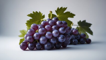 Fototapeta premium Delicious grape fruit close-up isolated from the background