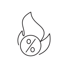 related to sales and marketing. Outline icon collection. Editable stroke. Vector illustration