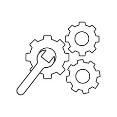 car service icon pack. vector thin line turbo engine, vehicle inspection, technical support, alloy wheel, oil, tools, car icons suitable for apps and websites ui designs.