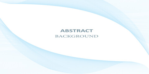 Light Blue and White Abstract Flow Background