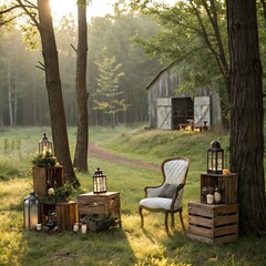 Rustic Barn Wedding Decor: Image Ideas