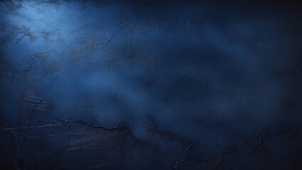 Blue Grunge Wall Surface Background