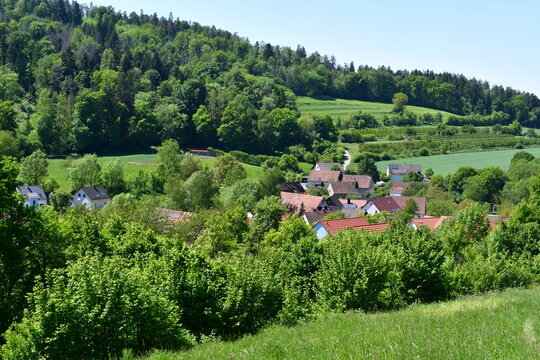Sch&ouml;ne Landschaft bei Weissenohe in Franken