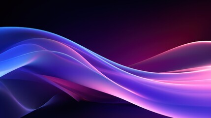 Violet glowing shiny dynamic waves texture abstract background
