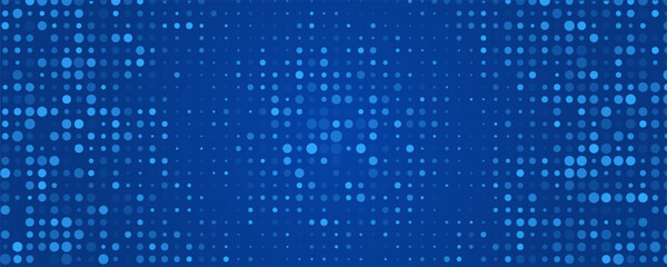 Blue Tech Finance Fintech Background Abstract Pixel Pattern. Abstract Business Tech Science Vector eps 10