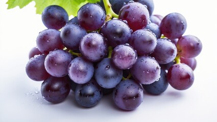 Fresh and Organic Grapes Featuring Purple, Red, White, and Green Varieties