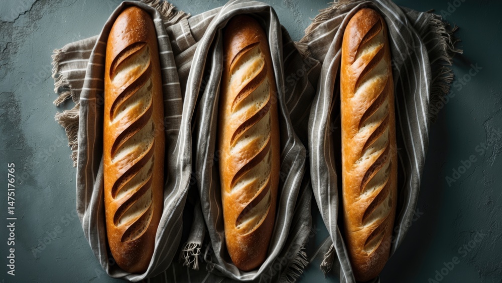 Poster snapshot of bread displayed above