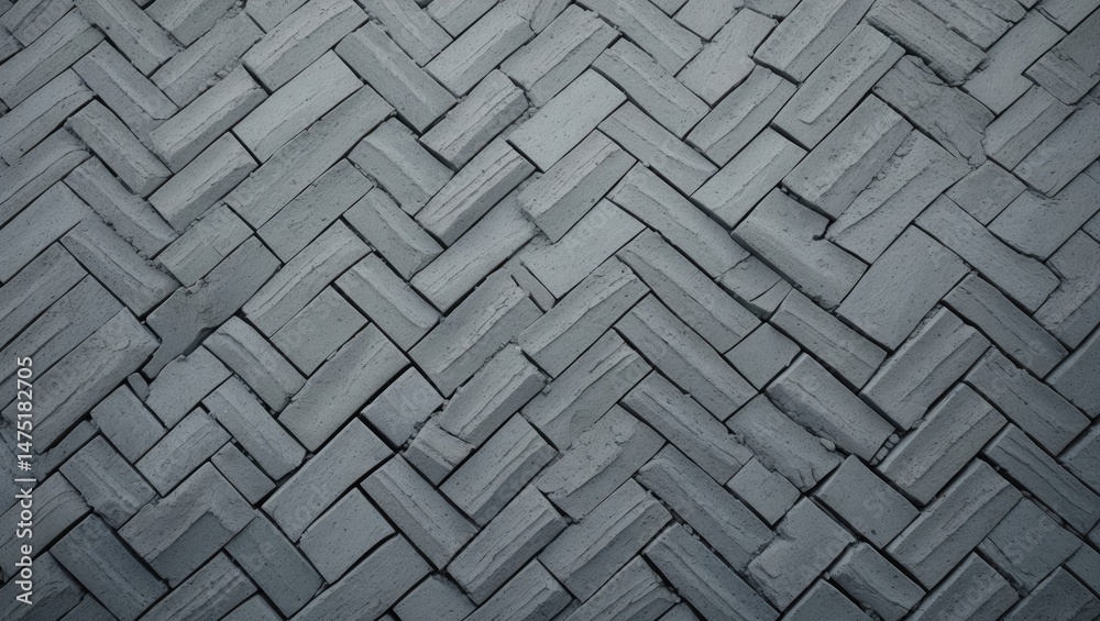 Poster textured surface pattern for concrete bricks