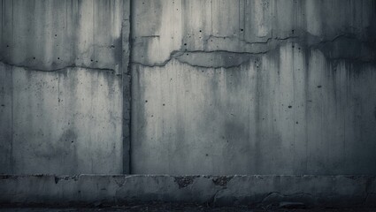 Obraz premium Old cement wall displaying grungy texture and vintage design elements