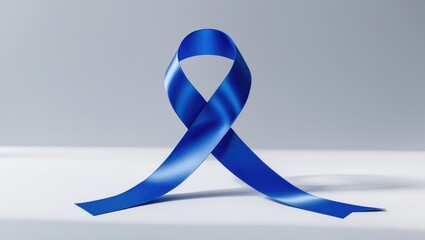 Blue Ribbon Representation for Colorectal, Juvenile Arthritis, and Tuberous Sclerosis Awareness with Background Imagery