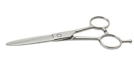 Isolated Hair Cutting Scissors