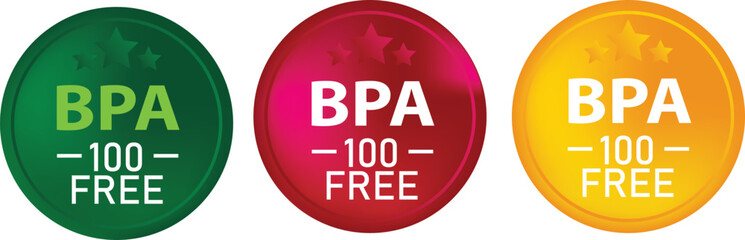 BPA-Free Label Badges for Product Packaging and Eco Certifications